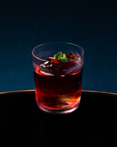 Beet Negroni cocktail